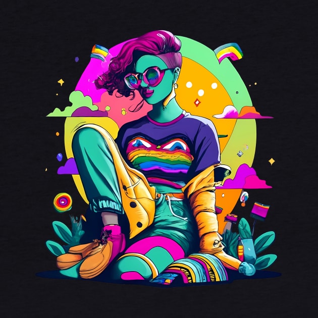 LGBTQ+ art by IOANNISSKEVAS